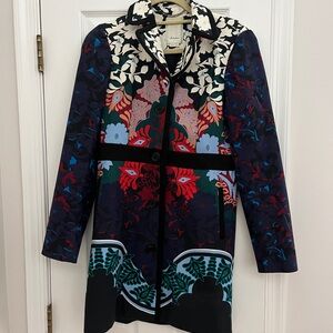 Anthropologie Elevenses Florilege coat